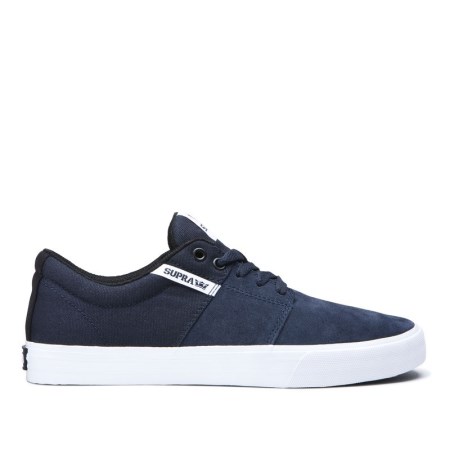 Supra Stacks II Vulc Marineblå Joggesko Herre [NO-1-H357]